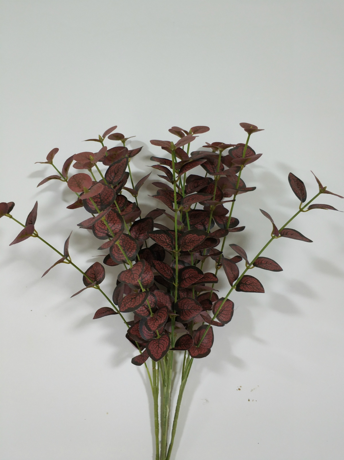 18" Money Leaf 4-Fork Wine Red